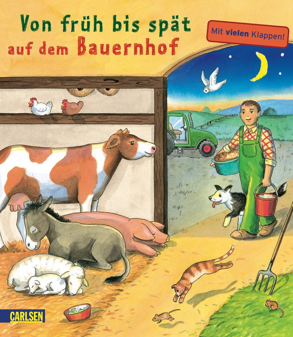 Von früh bis spät auf dem Bauernhof Children's books