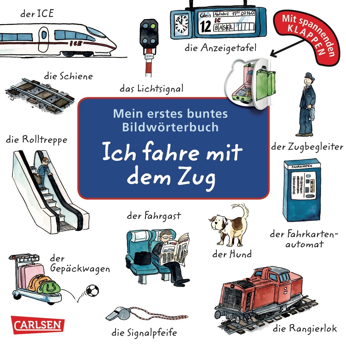 Mein erstes buntes Bildwörterbuch: Ich fahre mit dem Zug Children's books