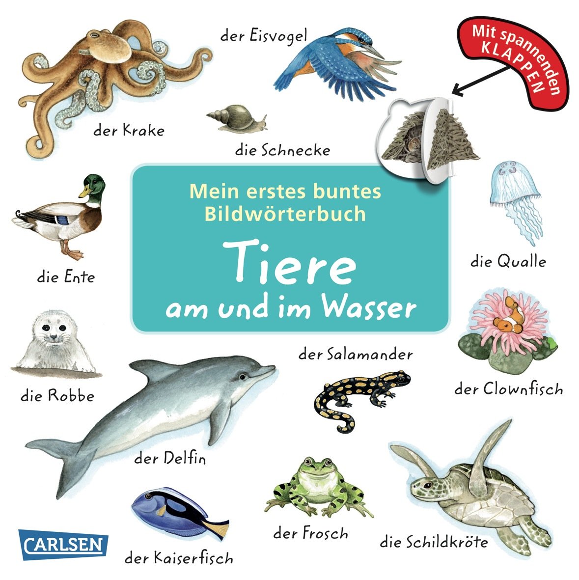 Mein erstes buntes Bildwörterbuch: Tiere am und im Wasser Non-fiction