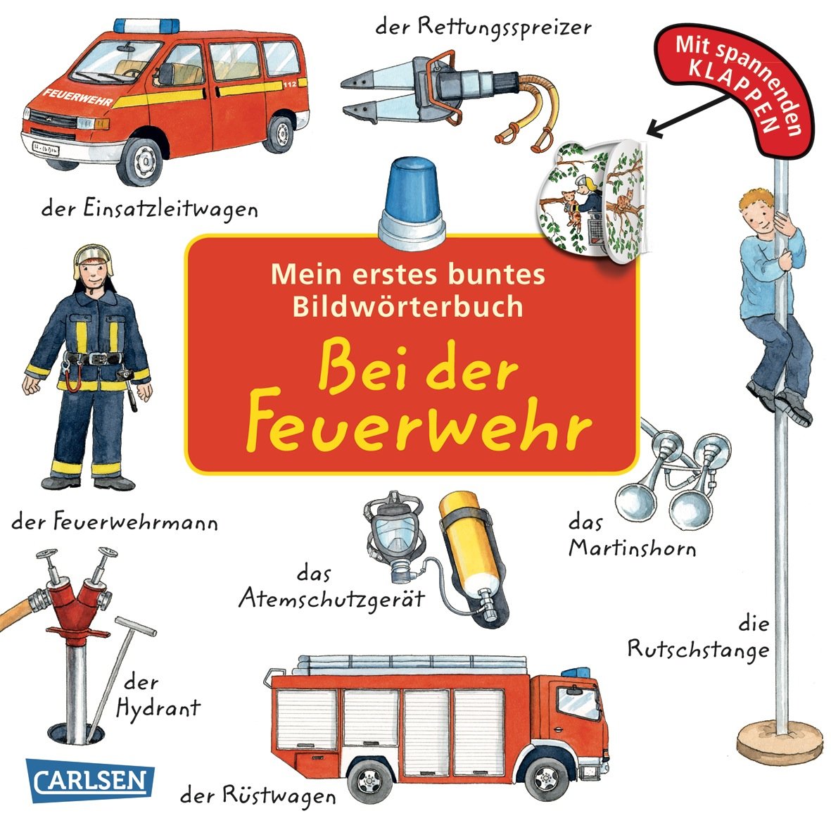 Mein erstes buntes Bildwörterbuch: Bei der Feuerwehr Children's books