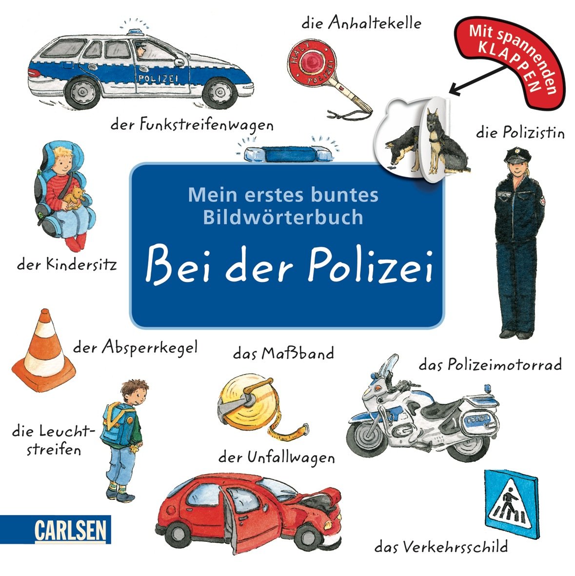 Mein erstes buntes Bildwörterbuch: Bei der Polizei book