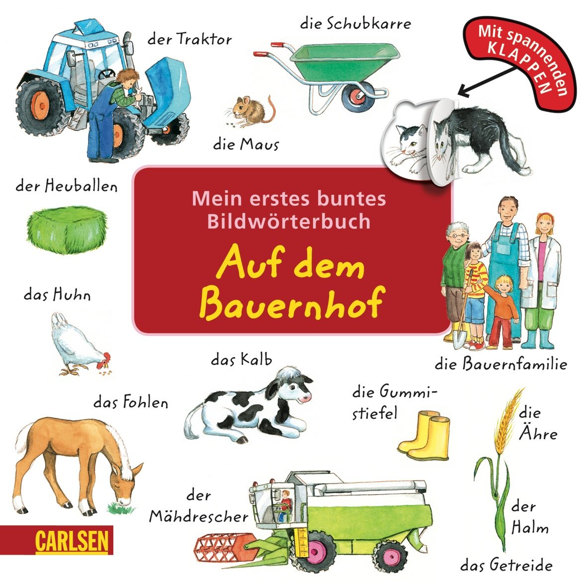 Mein erstes buntes Bildwörterbuch: Auf dem Bauernhof Children's books