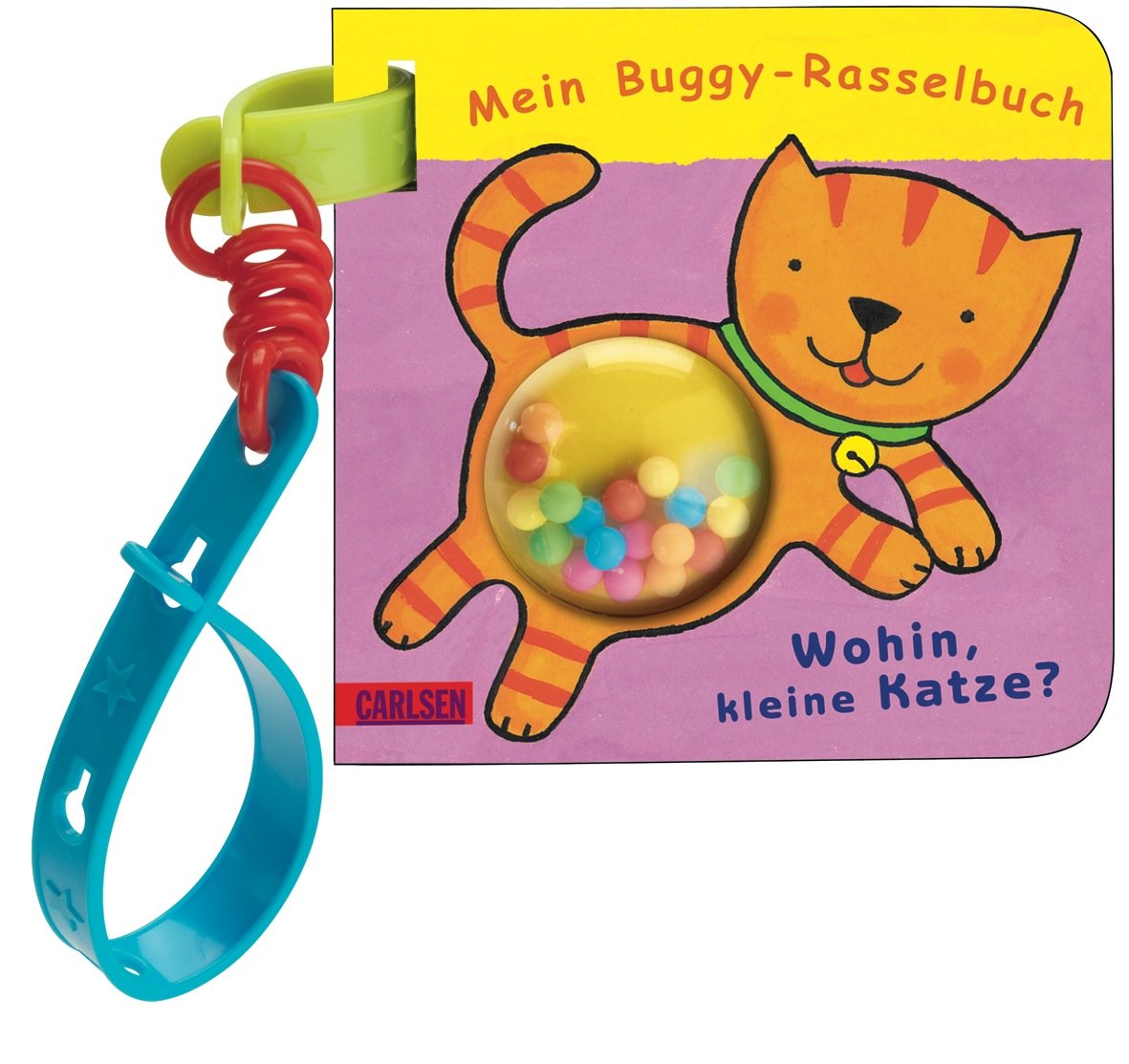 Wohin, kleine Katze?: Mein Buggy-Rasselbuch (Buggy-Bücher zum Rasseln) Children's books