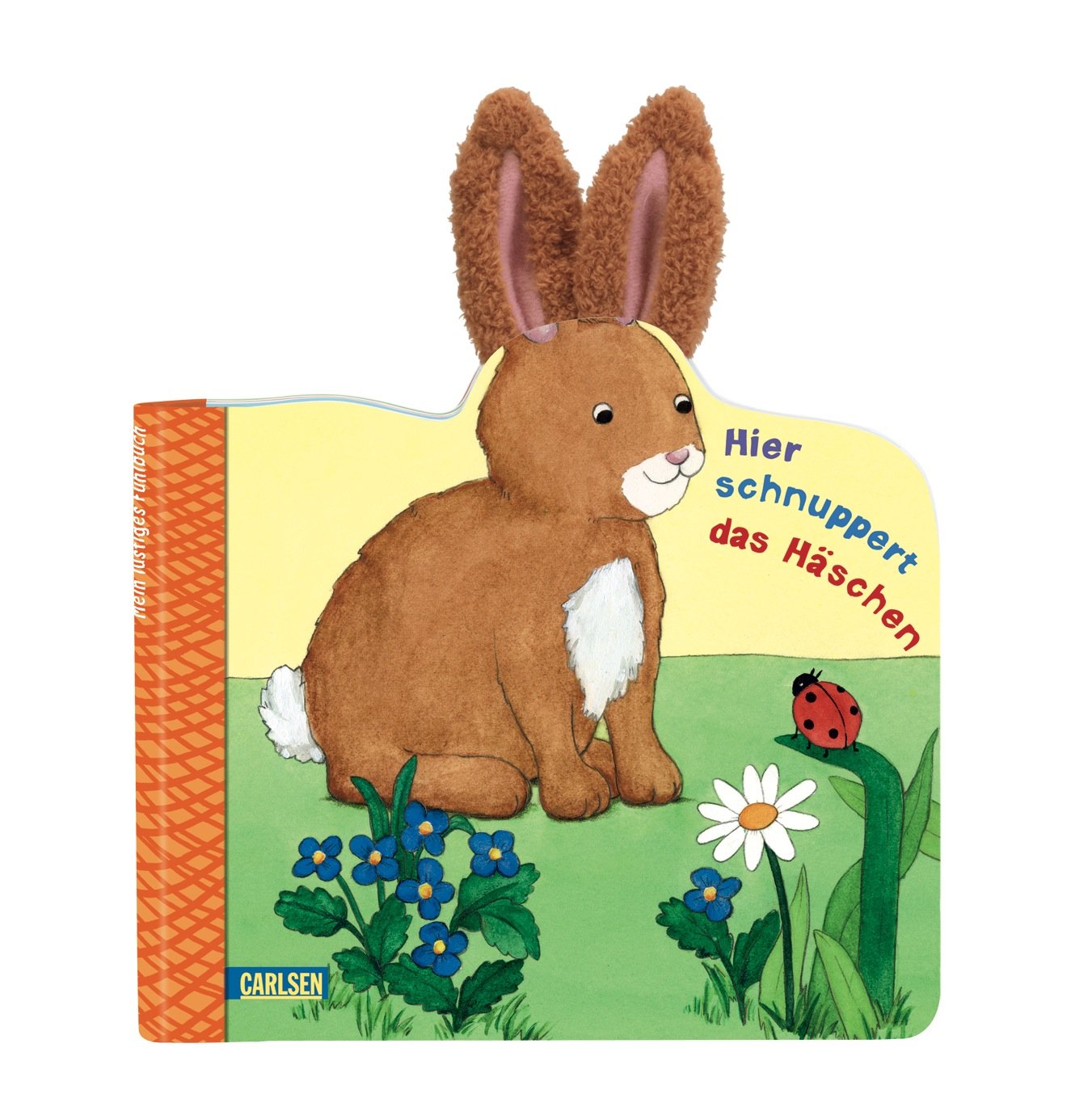 Mein lustiges Fühlbuch: Hier schnuppert das Häschen Children's books