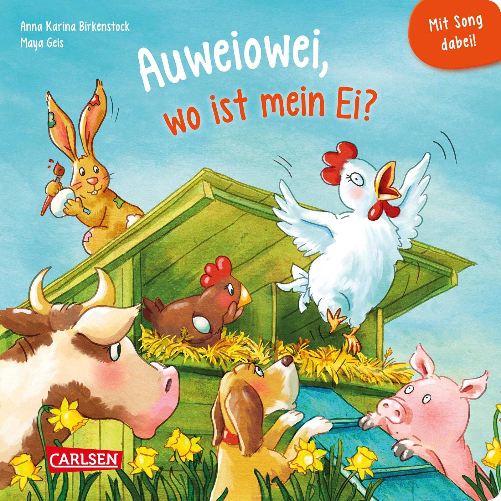 Auweiowei, wo ist mein Ei? Mit Song dabei! Non-fiction