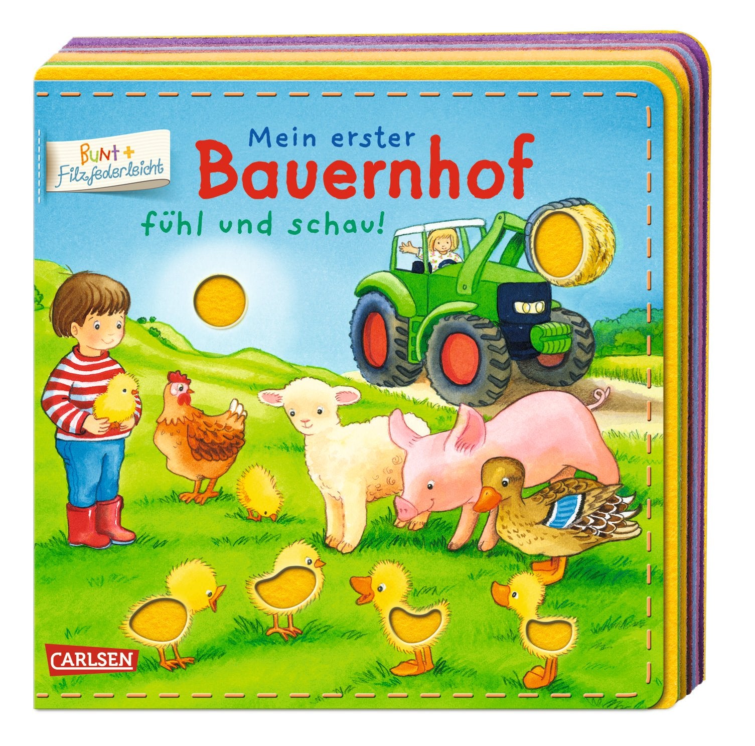 BUNT + Filzfederleicht®: Mein erster Bauernhof, fühl und schau! Non-fiction