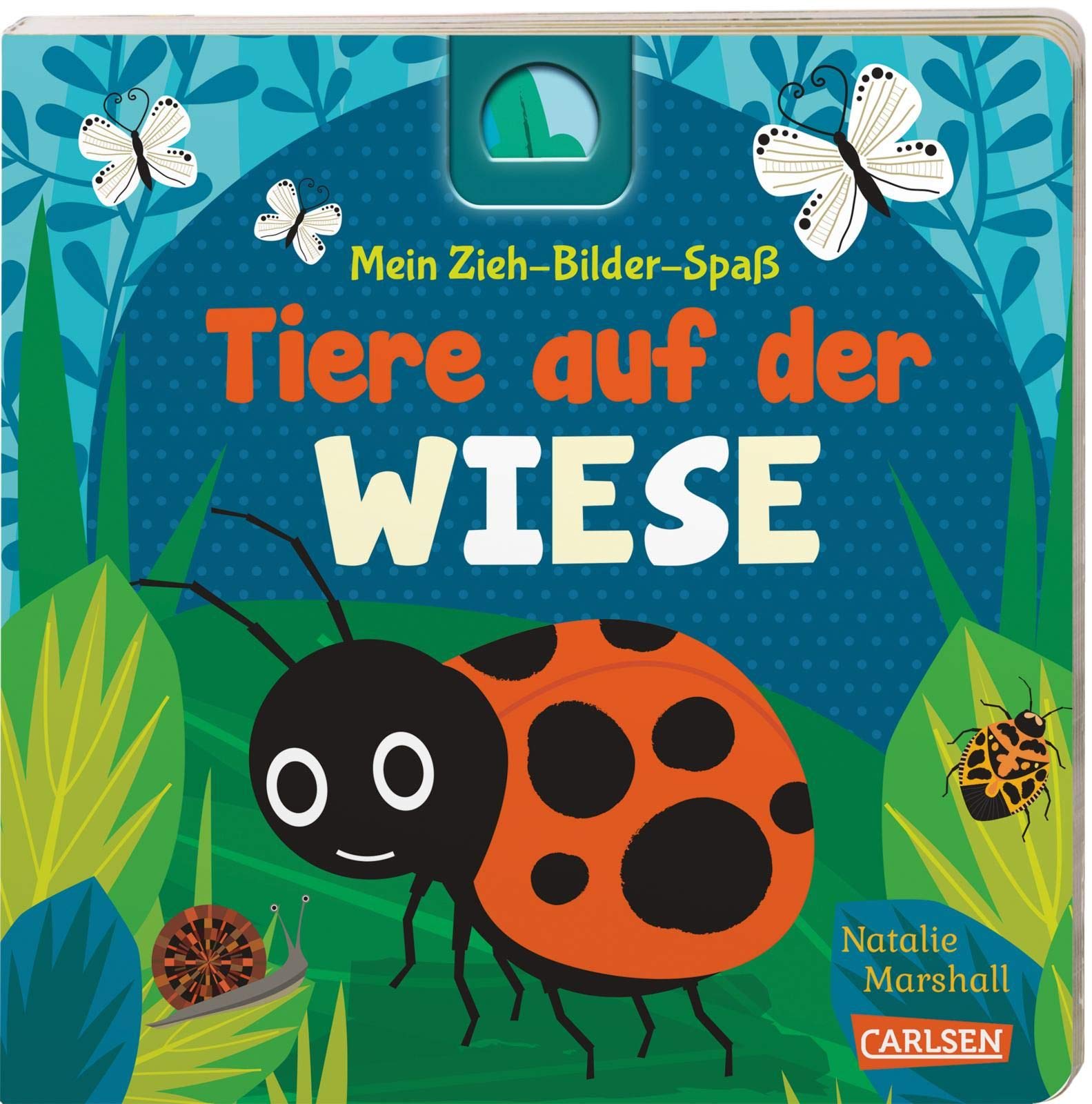 Mein Zieh-Bilder-Spaß: Tiere auf der Wiese: Ein Beschäftigungsbuch mit Seiten zum Ausziehen ab 2 Jahren Non-fiction
