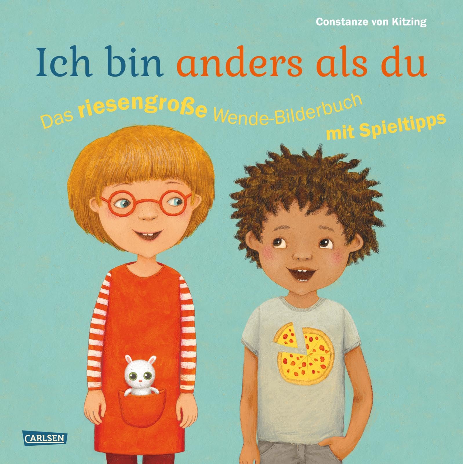 Ich bin anders als du - Ich bin wie du: Das riesengroße Wende-Bilderbuch mit Spieltipps Non-fiction