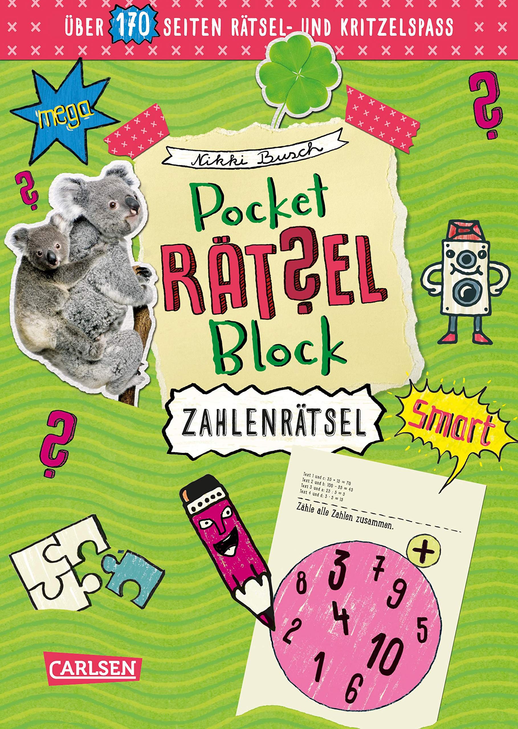 Pocket-Rätsel-Block: Zahlen-Rätsel Tiptoi & Games