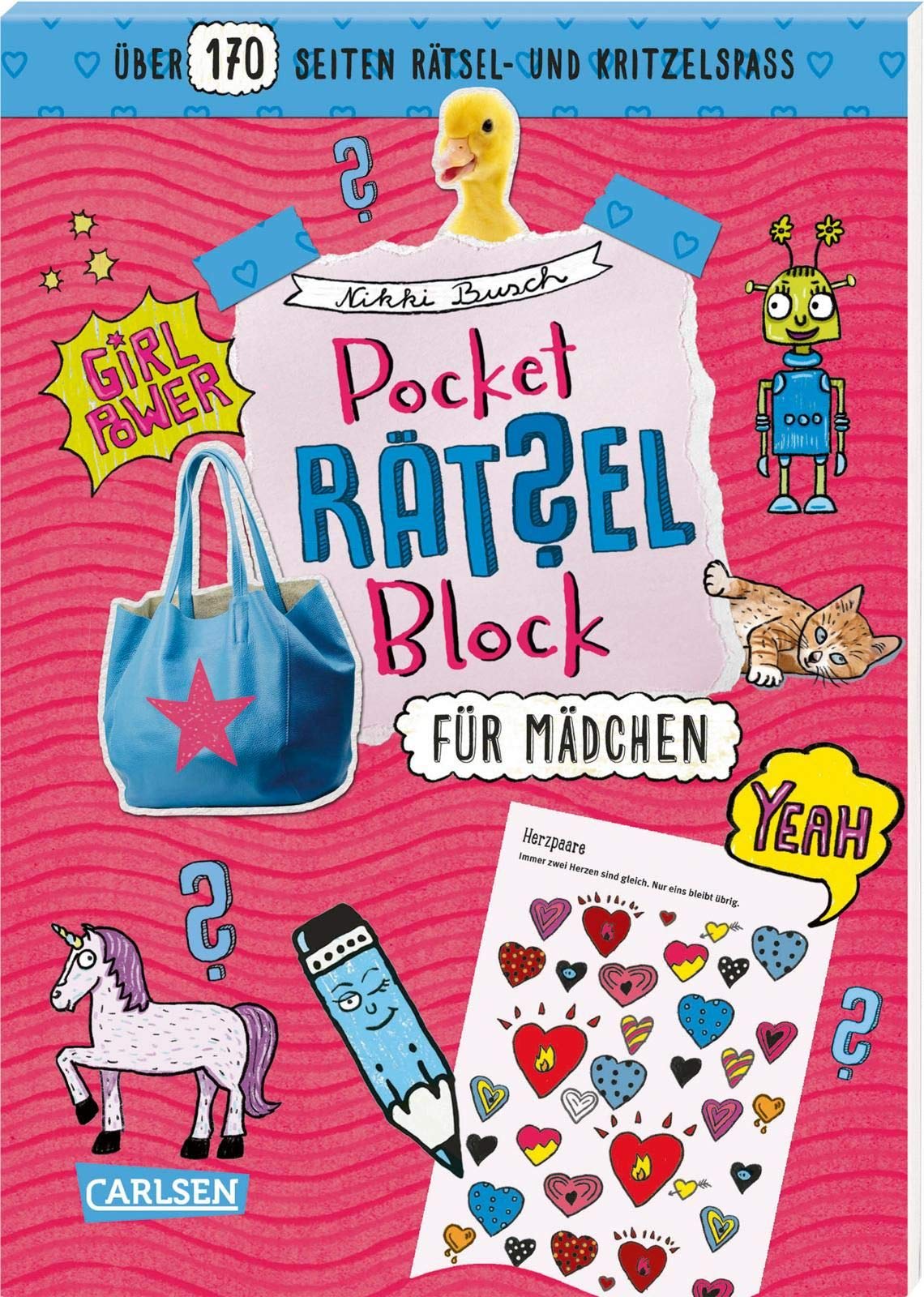 Pocket-Rätsel-Block: Für Mädchen Novels & Short Stories