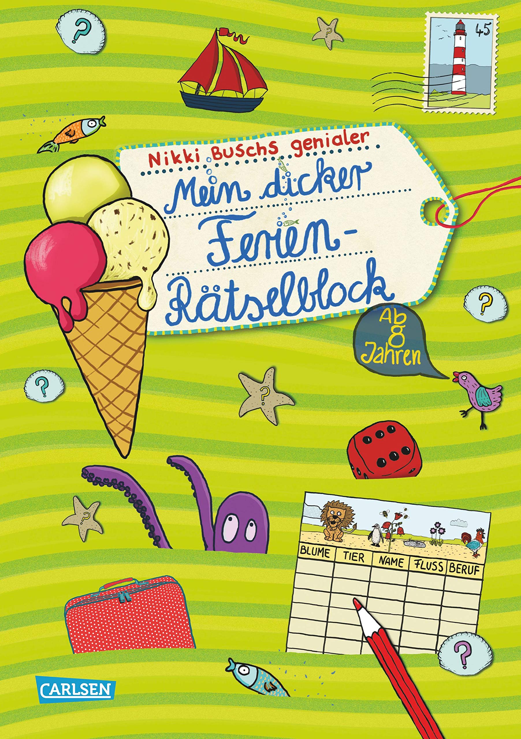 Mein dicker Ferien-Rätselblock: Band 4 Non-fiction