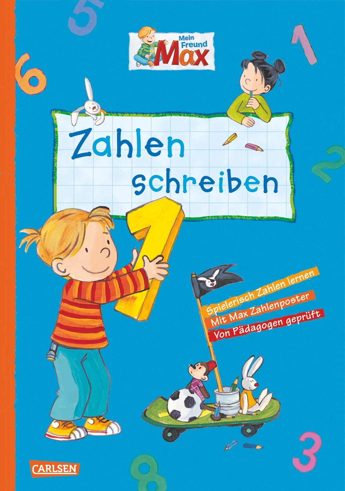 Mein Freund Max - Zahlen schreiben General education