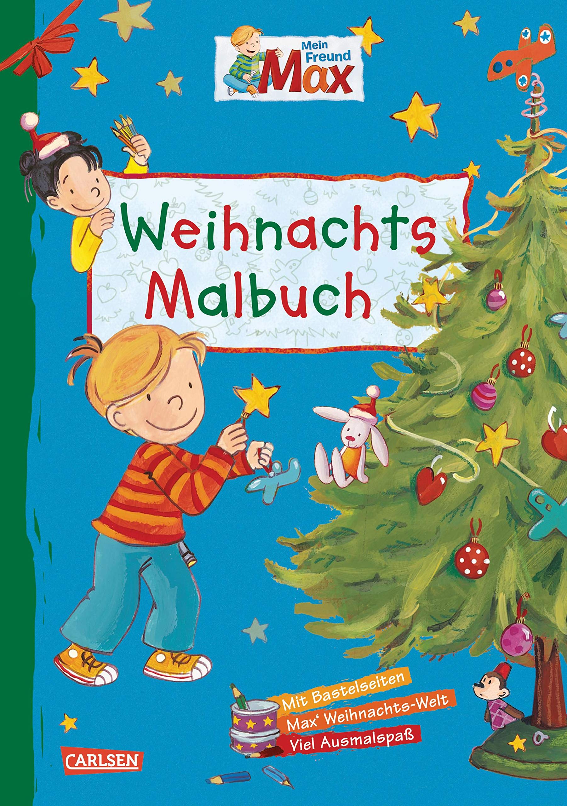 Max Blaue Reihe: Mein Freund Max - Weihnachtsmalbuch Non-fiction