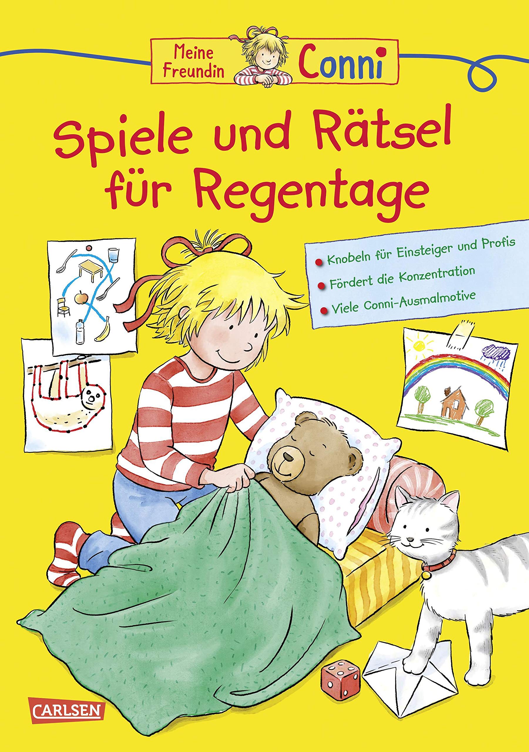 Conni Gelbe Reihe (Beschäftigungsbuch): Spiele und Rätsel für Regentage Non-fiction