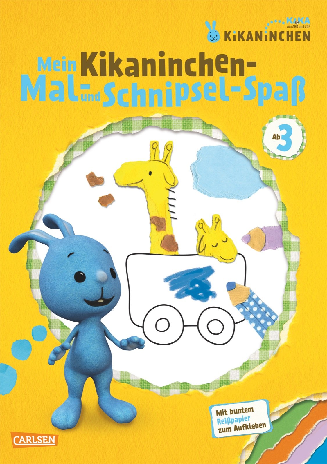 Mein Kikaninchen-Mal- und Schnipsel-Spaß: Mit buntem Reißpapier zum Aufkleben Non-fiction