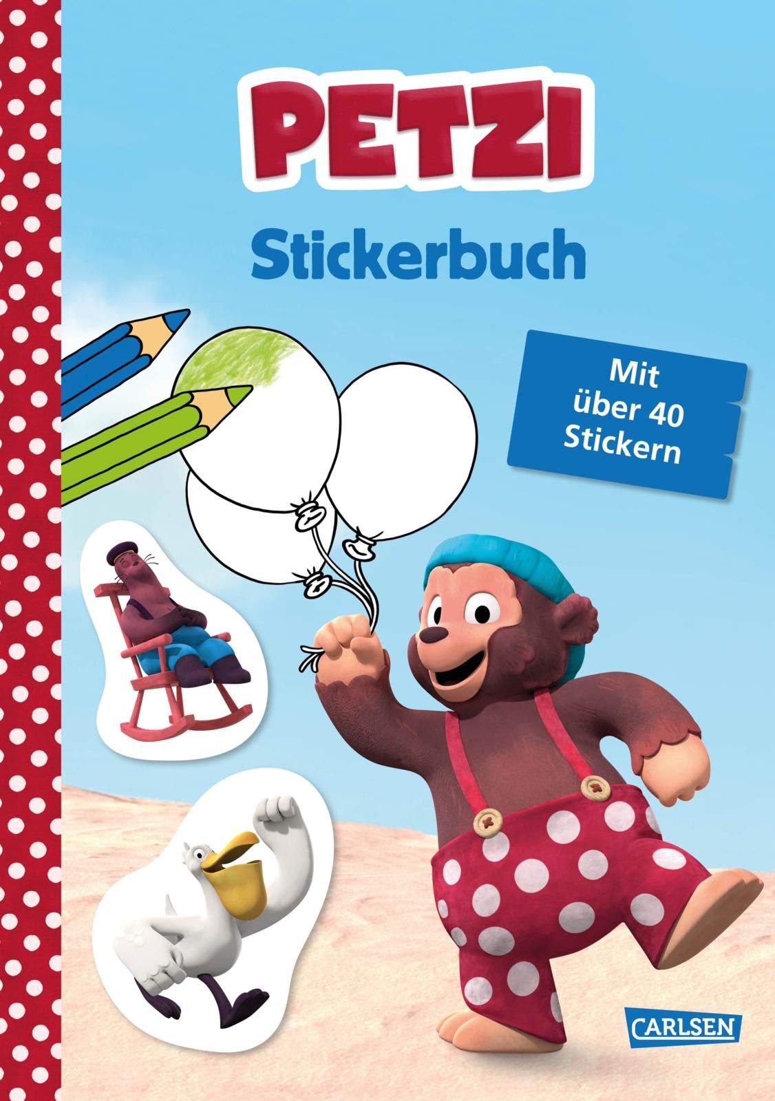 Petzi: Stickerbuch: zur Fernsehserie Non-fiction