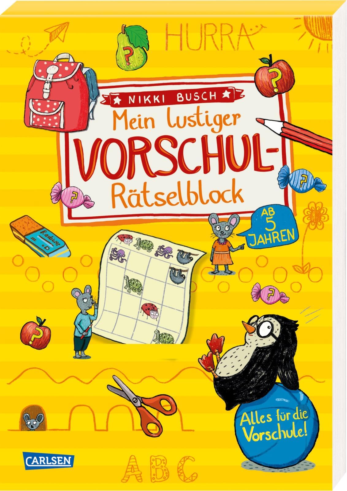 Mein lustiger Vorschul-Rätselblock Study Guides