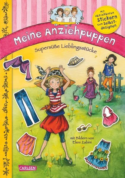 Meine Anziehpuppen: Supersüße Lieblingsstücke: Mit abziehbaren Stickern zum Selbstdesignen Tiptoi & Games