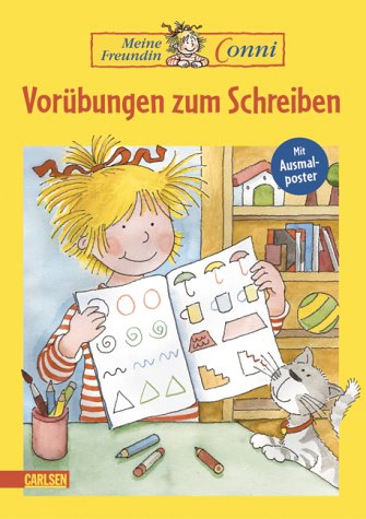 Vorübungen zum Schreiben: Conni Beschäftigung: Mit Ausmalposter Tiptoi & Games