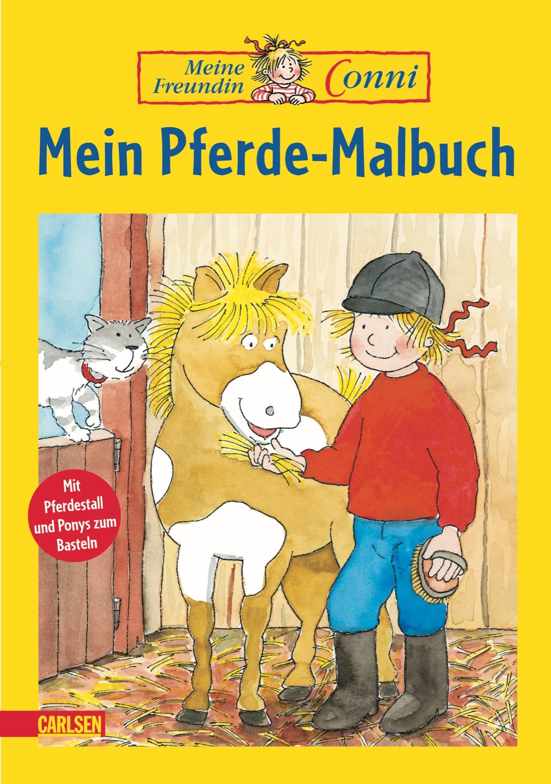 Conni Gelbe Reihe: Mein Pferde-Malbuch Tiptoi & Games