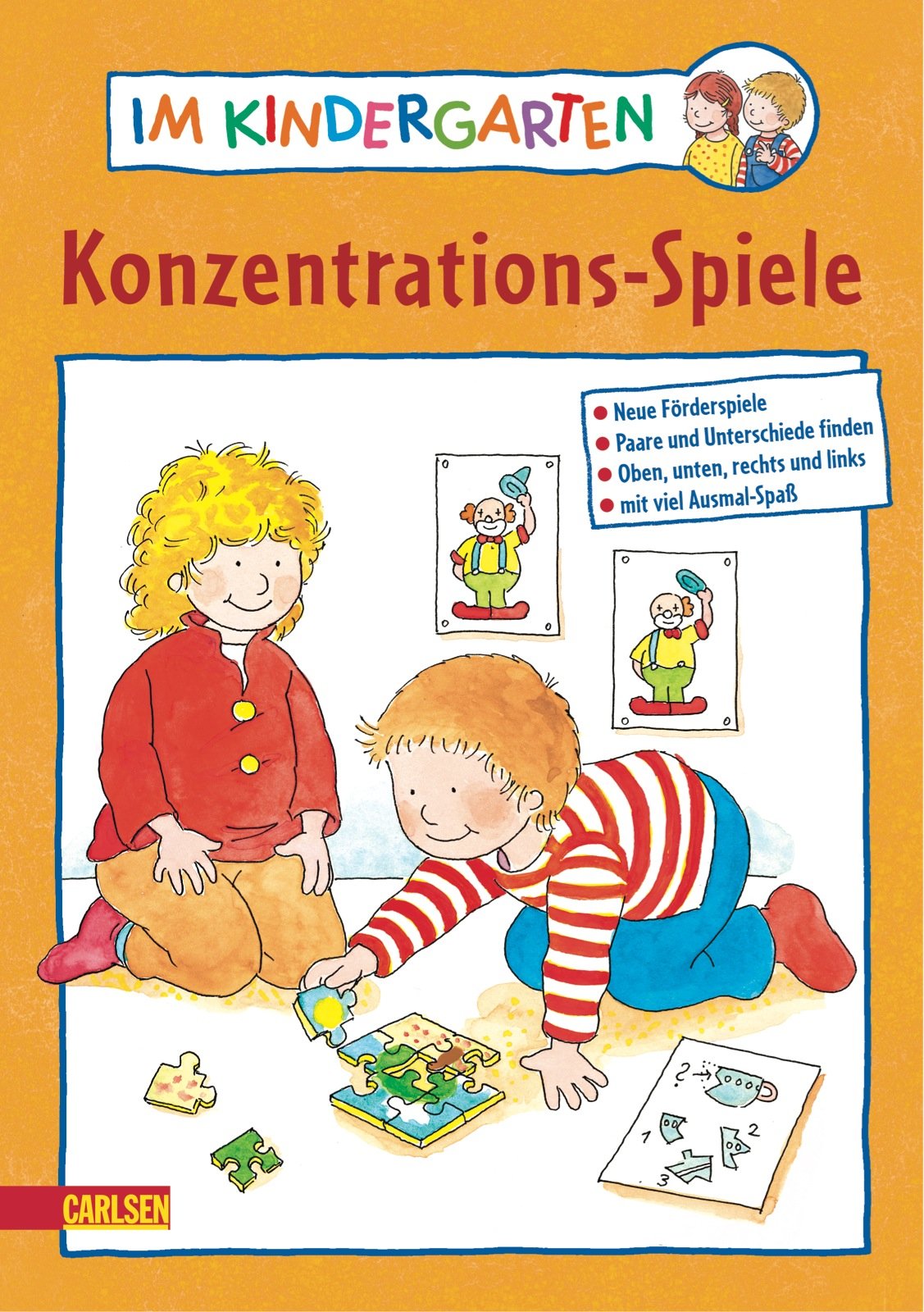 Im Kindergarten: Konzentrations-Spiele Non-fiction