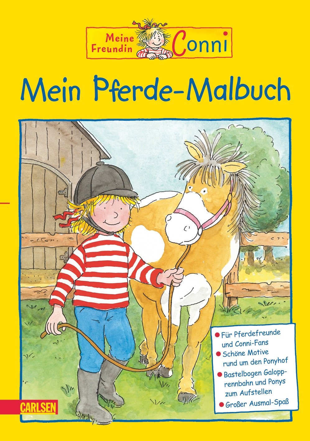 Conni Gelbe Reihe: Mein Pferdemalbuch: Neuauflage Leisure, Home & Garden