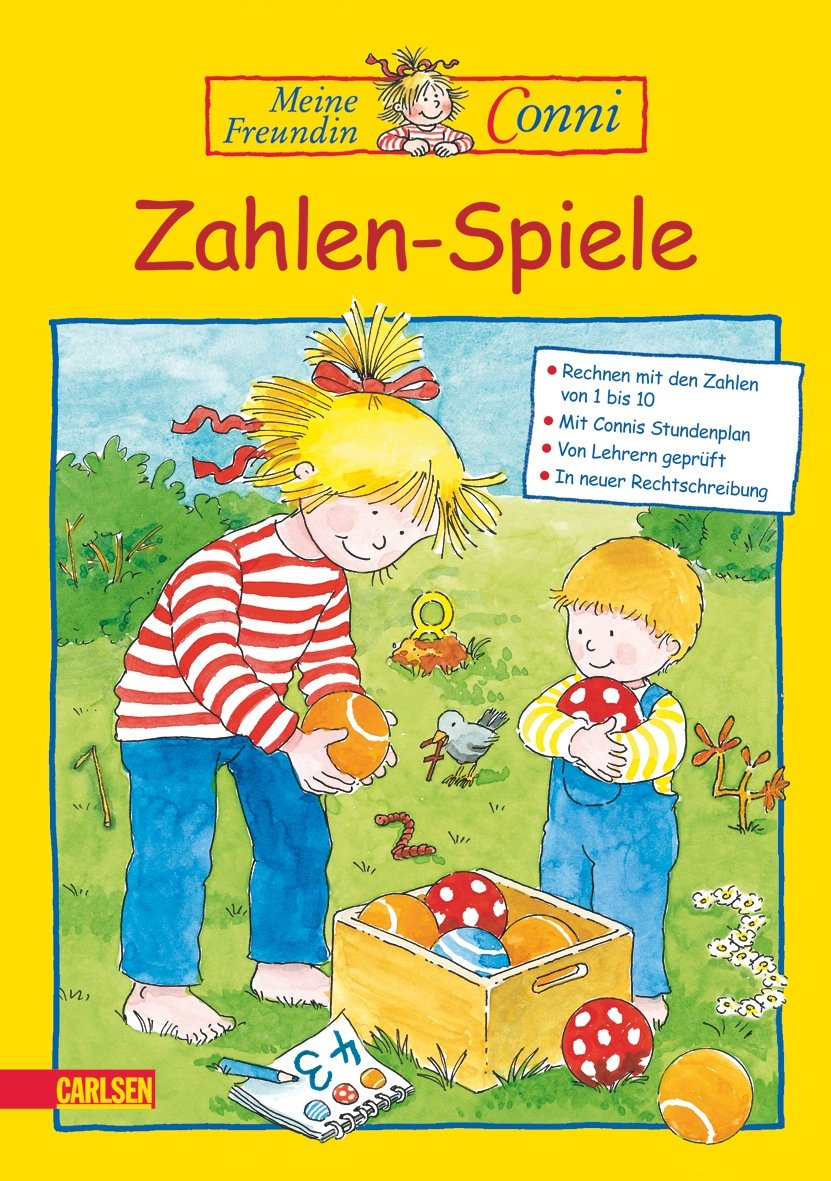 Conni Gelbe Reihe: Zahlen-Spiele - Neuausgabe: Rechnen mit den Zahlen von 1 bis 10 Children's books