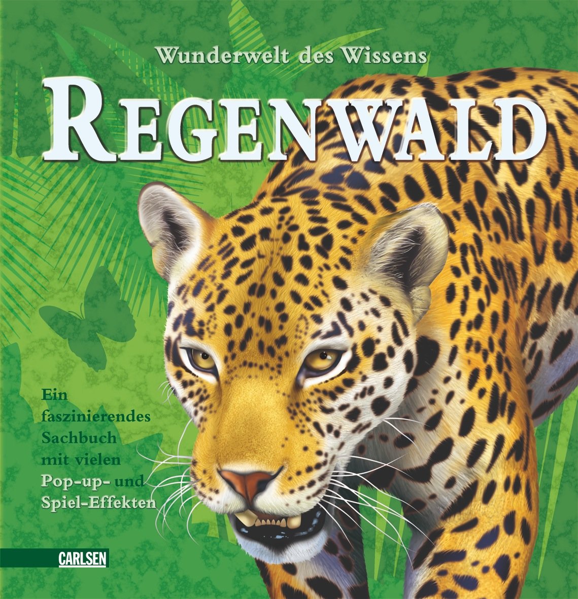 Pop-up-Bücher: Wunderwelt des Wissens - Tiere im Regenwald: Ein faszinierendes Sachbuch mit vielen Pop-up- und Spiel-Effekten Children's books