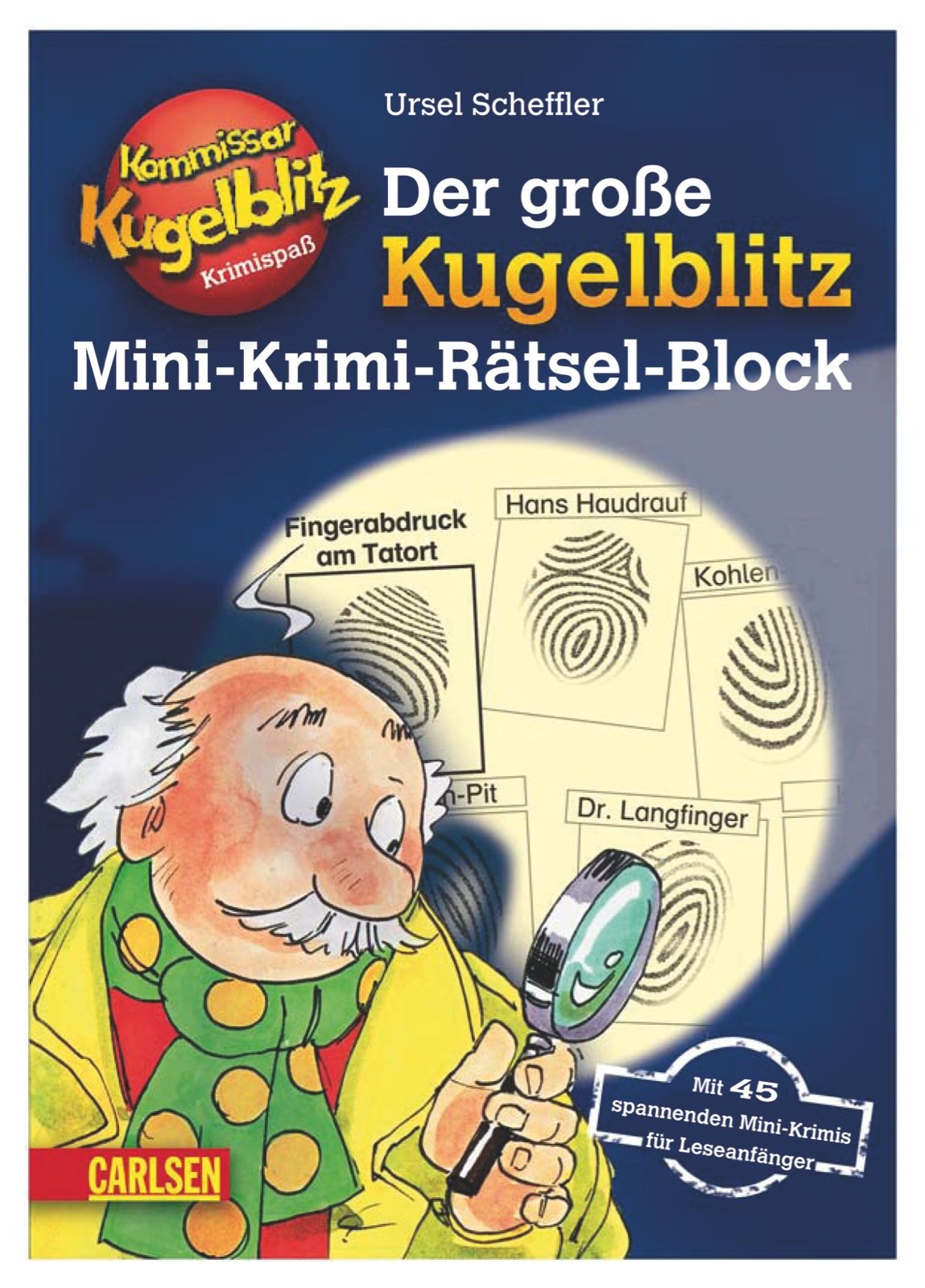 Der große Kugelblitz Mini-Krimi-Rätsel-Block - Band 1: Mit 45 spannenden Mini-Krimis für Leseanfänger Non-fiction