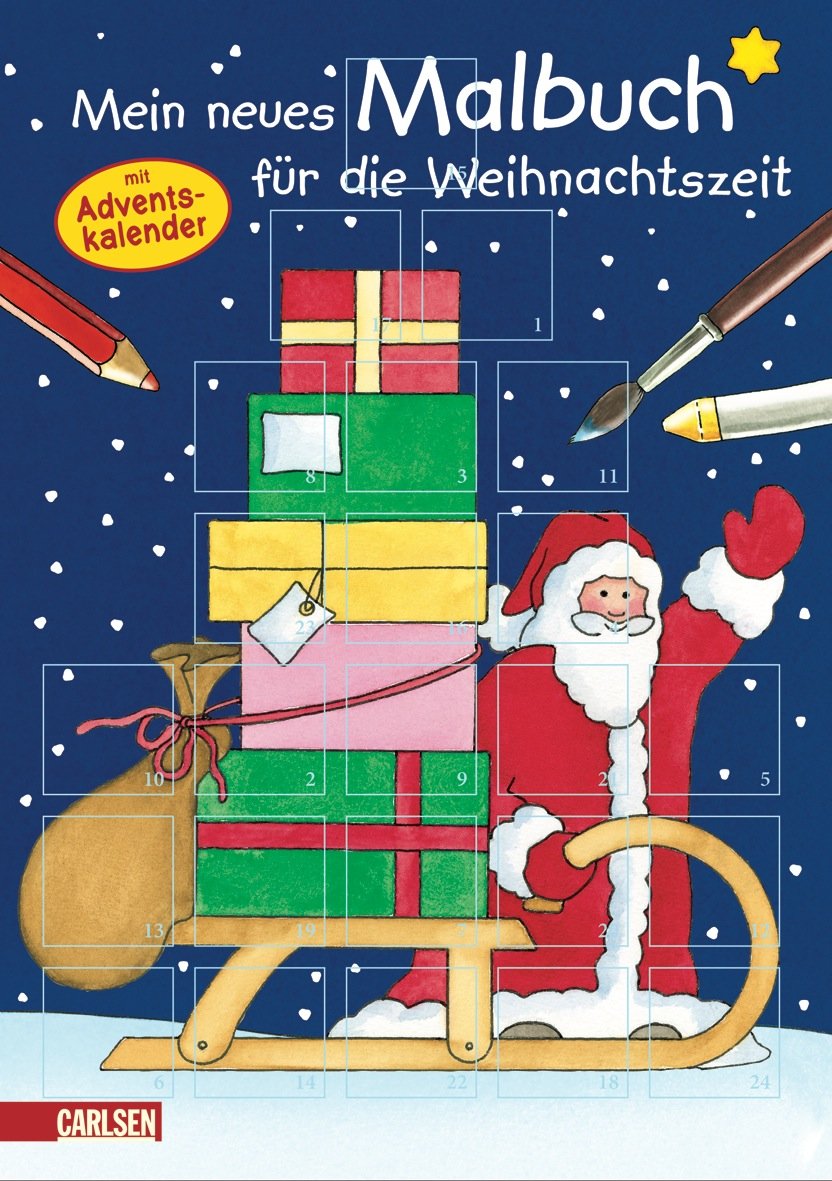 Mein neues Malbuch für die Weihnachtszeit Non-fiction