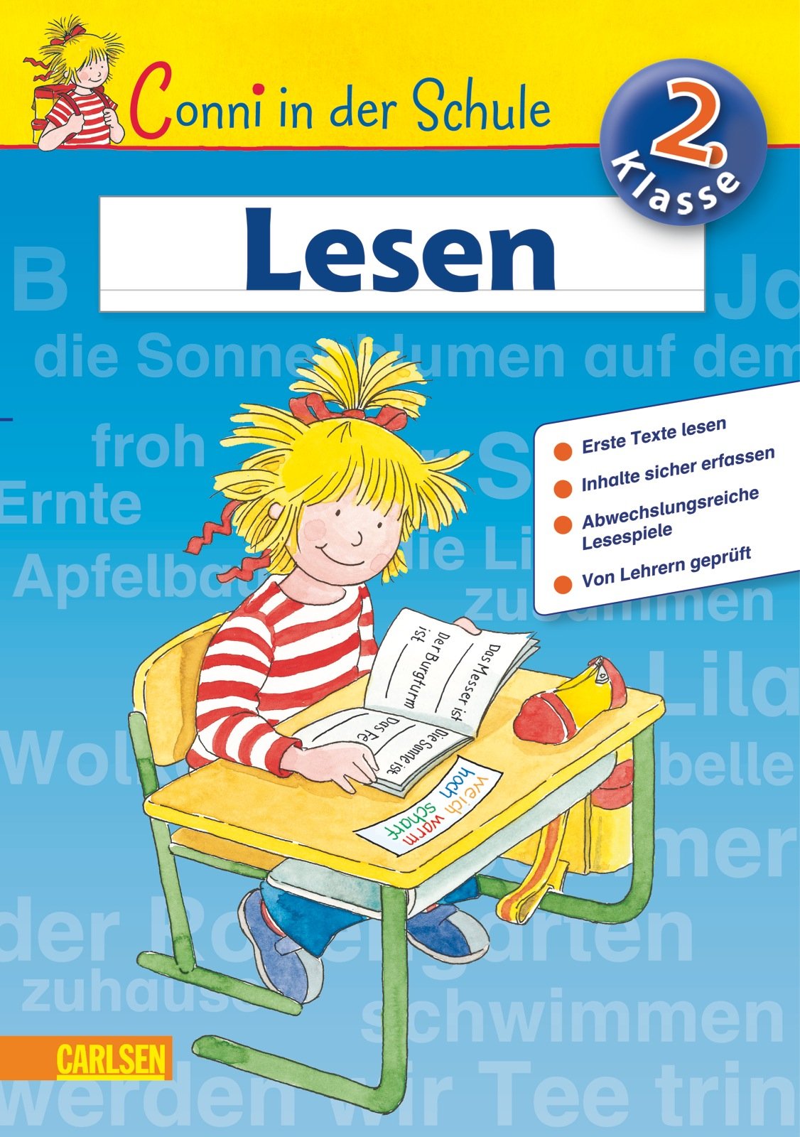 Conni in der Schule: Conni in der Schule - 2. Klasse Lesen: Erste Texte lesen. Inhalte sicher erfassen. Abwechslungsreiche Lesespiele. Von Lehrern geprüft Non-fiction