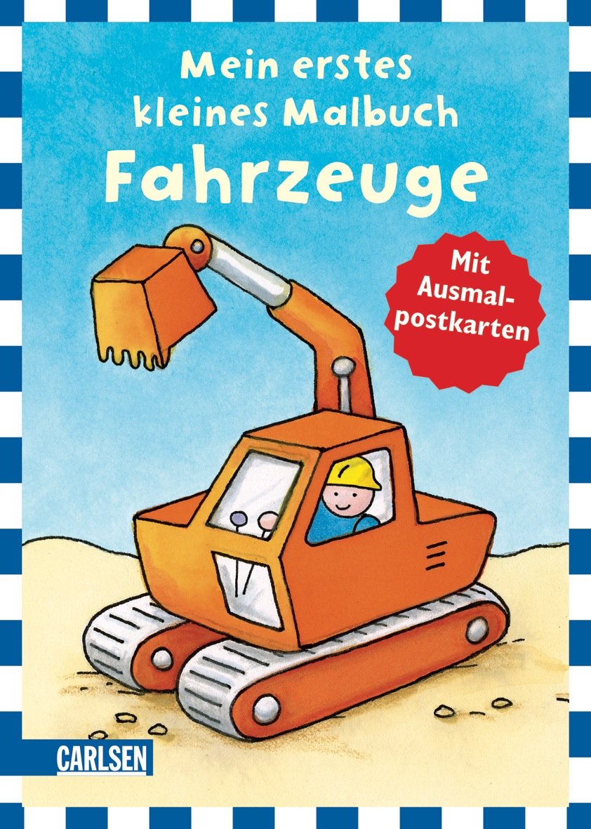 Mein erstes kleines Malbuch - Fahrzeuge book