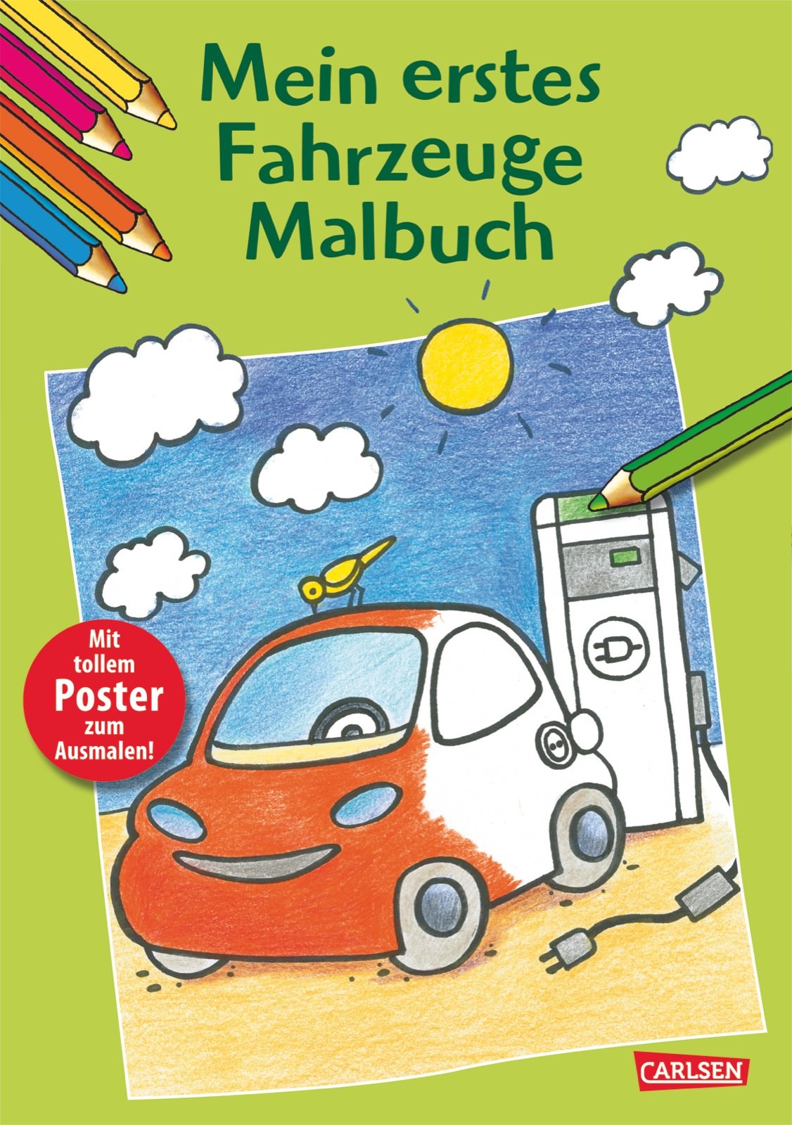 Mein erstes Fahrzeuge-Malbuch book
