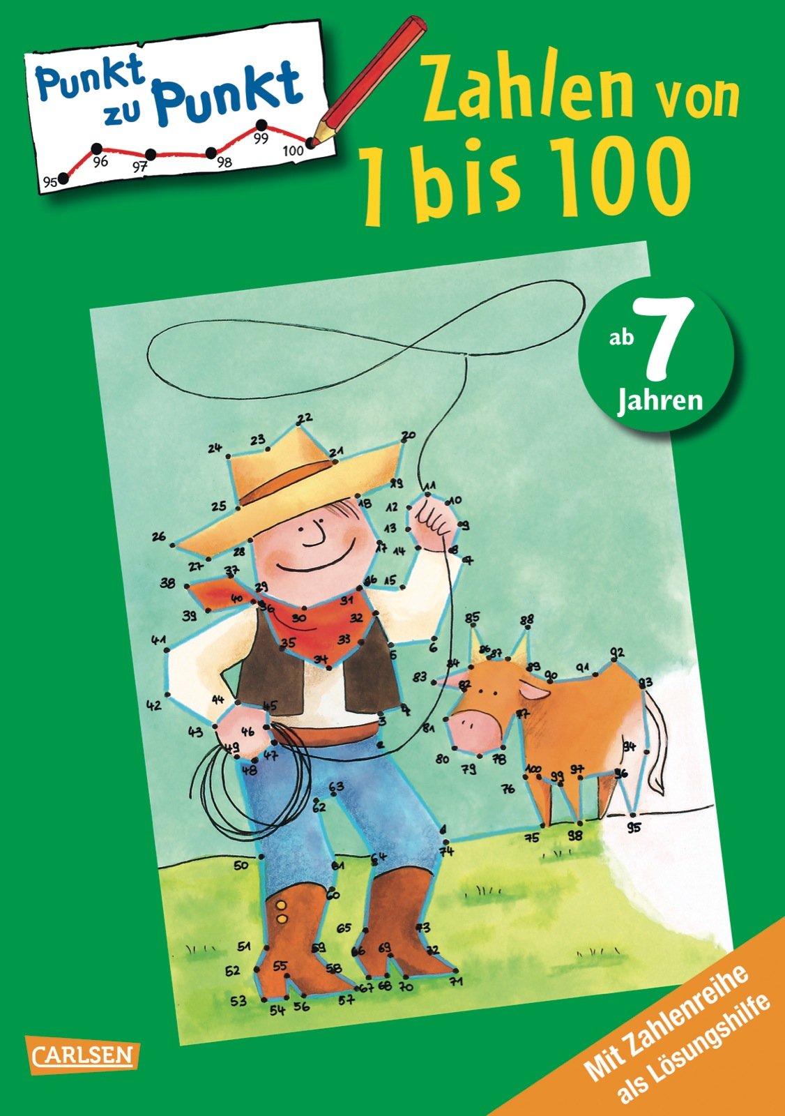 Punkt zu Punkt: Zahlen von 1 bis 100 book