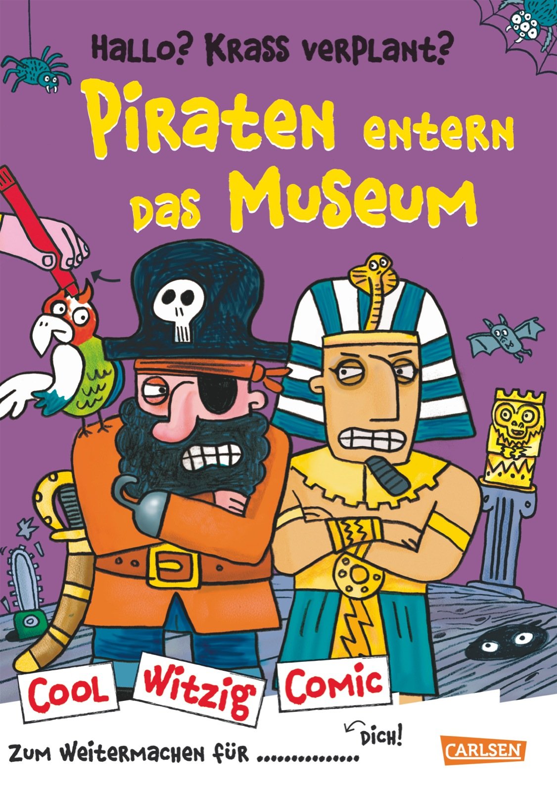 Cool Witzig Comic: Hallo? Krass verplant? Piraten entern das Museum Non-fiction