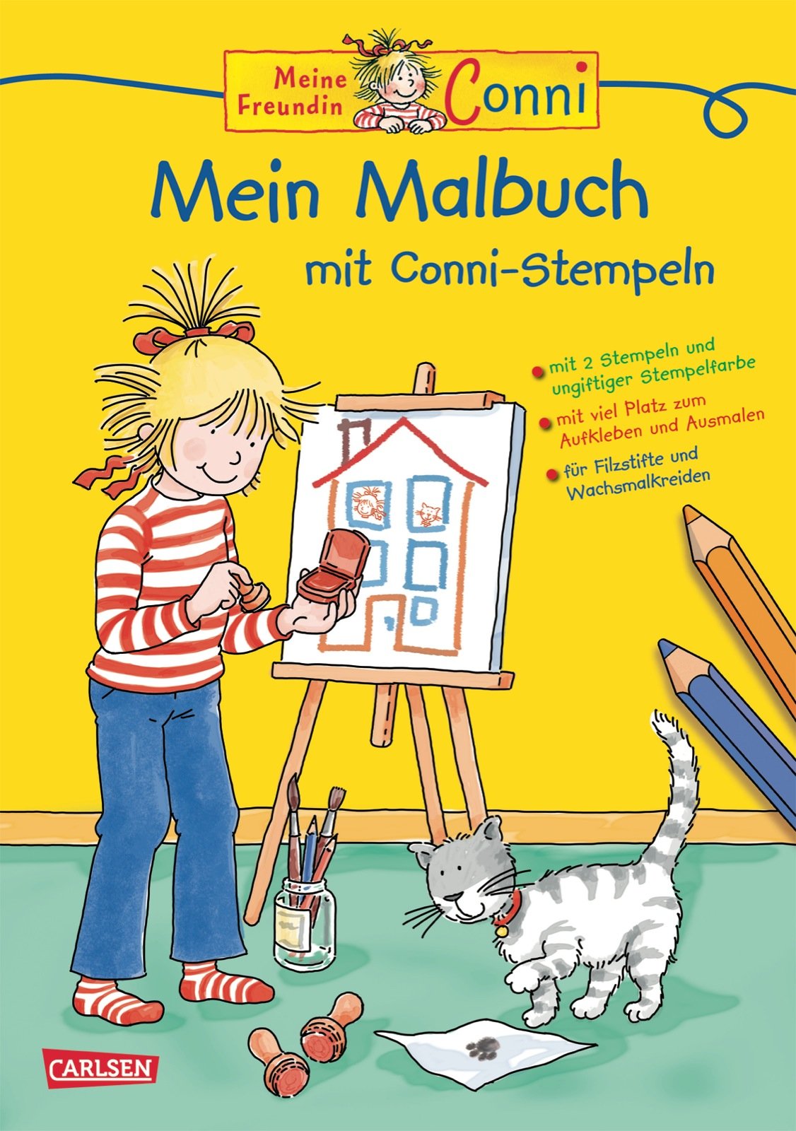 Conni Gelbe Reihe: Mein Malbuch - mit Stempeln Non-fiction