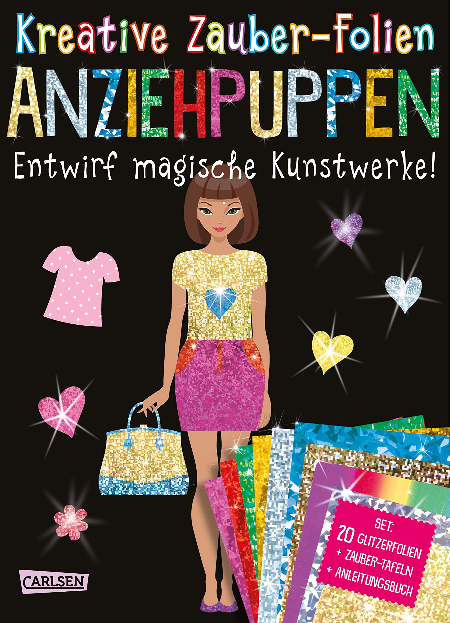 Kreative Zauber-Folien: Anziehpuppen: Set mit 10 Zaubertafeln, 20 Folien und Anleitungsbuch Novels & Short Stories