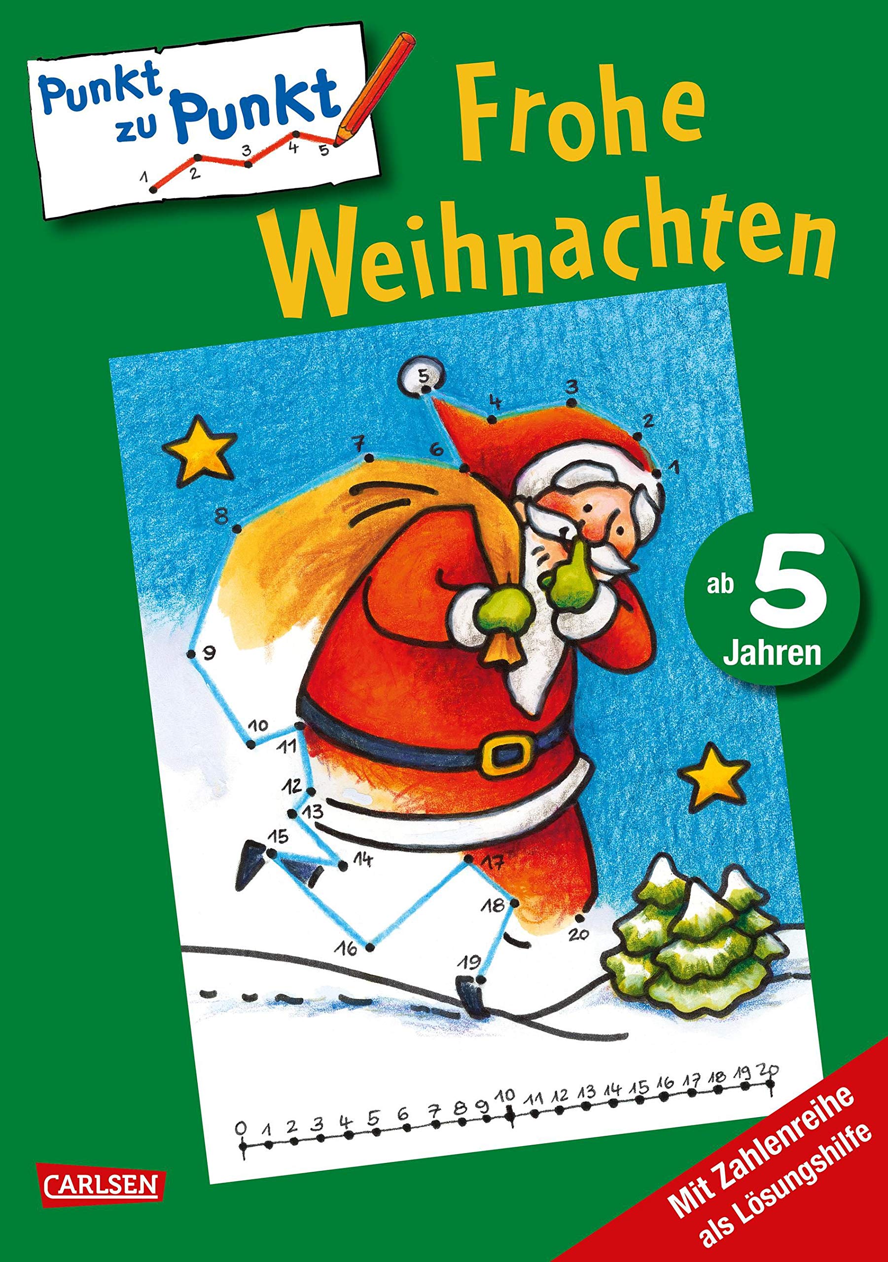 Von Punkt zu Punkt: Weihnachten: Zahlen-Rätsel von 1 bis 20 Non-fiction