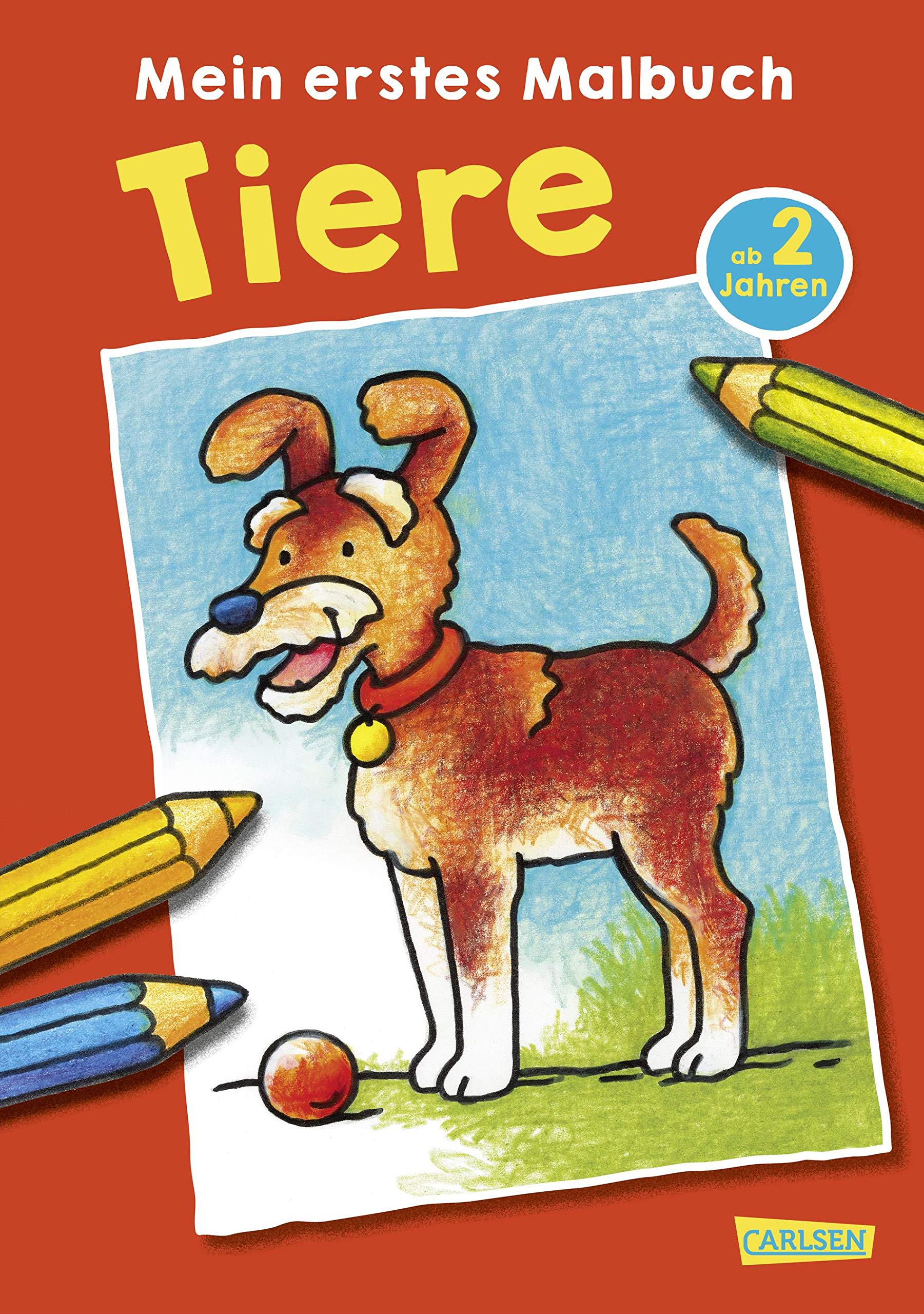 Mein erstes Malbuch: Tiere: Malen ab 2 Jahren General education