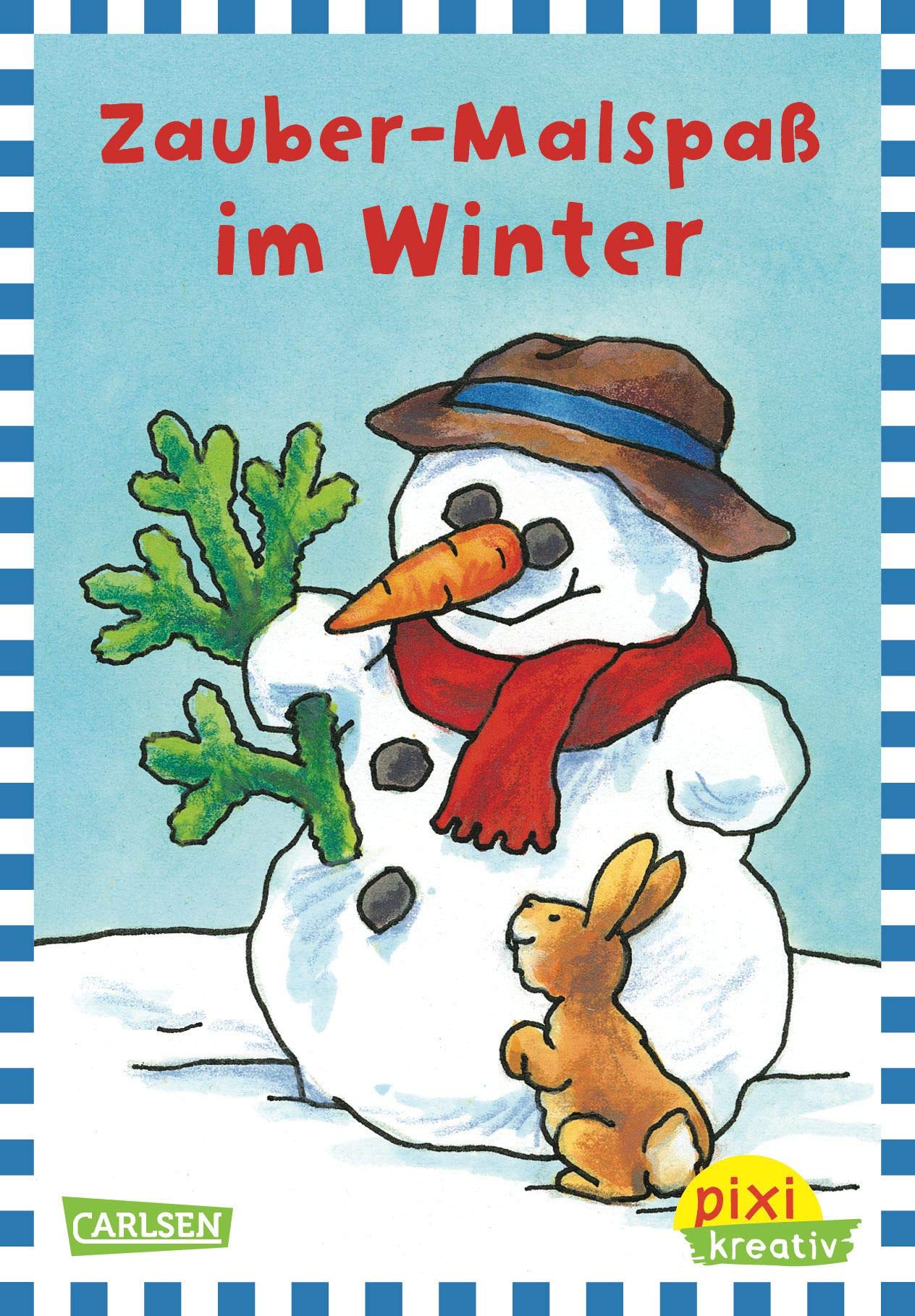 Pixi kreativ 35: Zauber-Malspaß in der Winterzeit: Malbuch mit 8 Zauberseiten (35) Tiptoi & Games