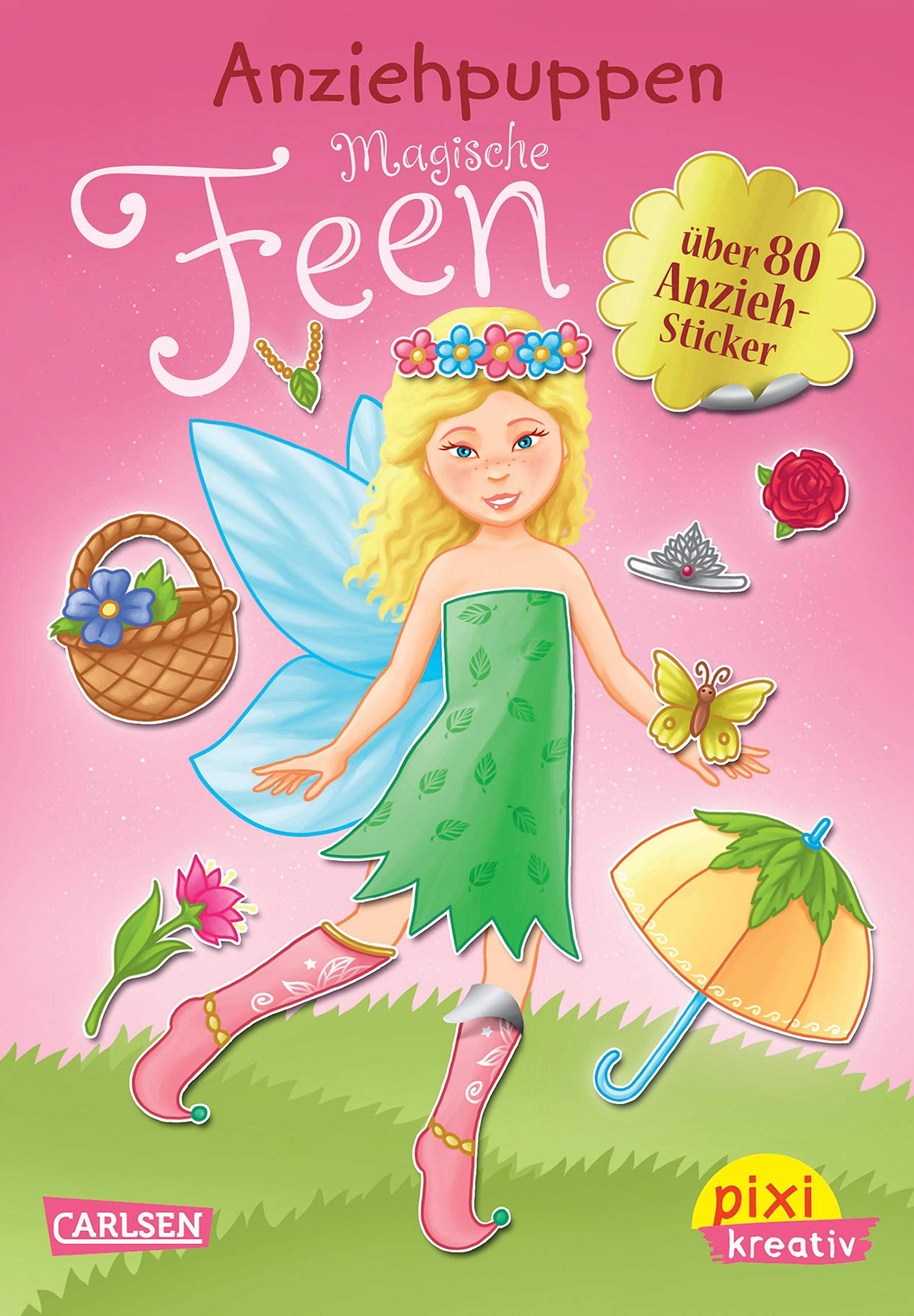 Pixi kreativ 38: Magische Feen: Über 80 Anzieh-Sticker Tiptoi & Games