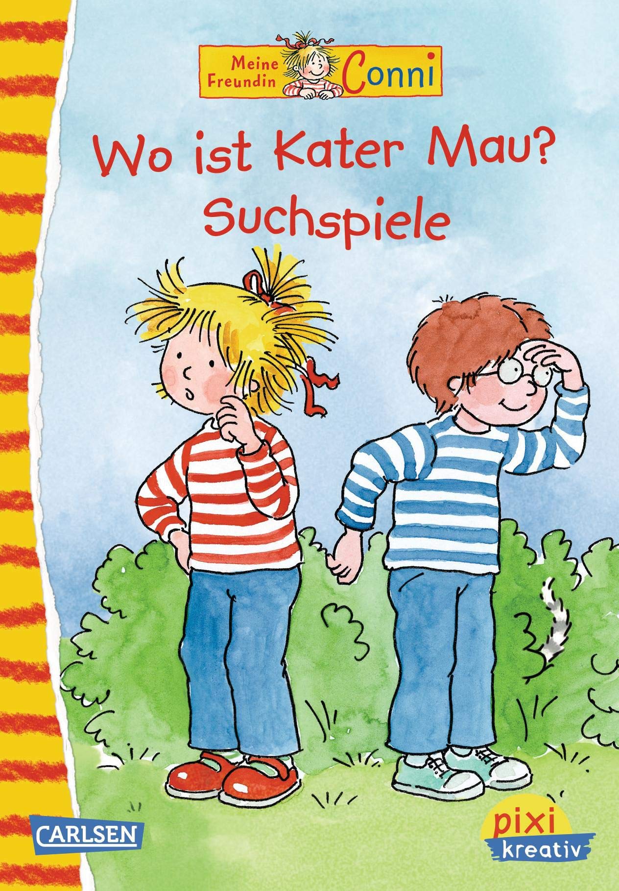 Pixi kreativ Nr. 8: Conni: Wo ist Kater Mau? Suchspiele book