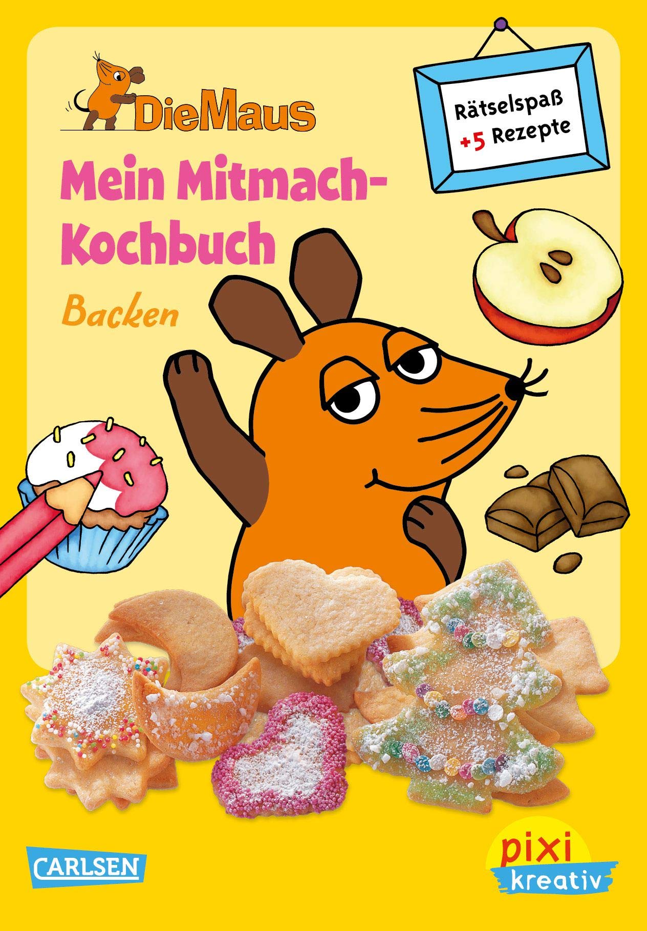 Pixi kreativ 63: Die Maus: Mein Mitmach-Kochbuch: Backen: Kochen, Backen und Rätseln für Kinder Novels & Short Stories