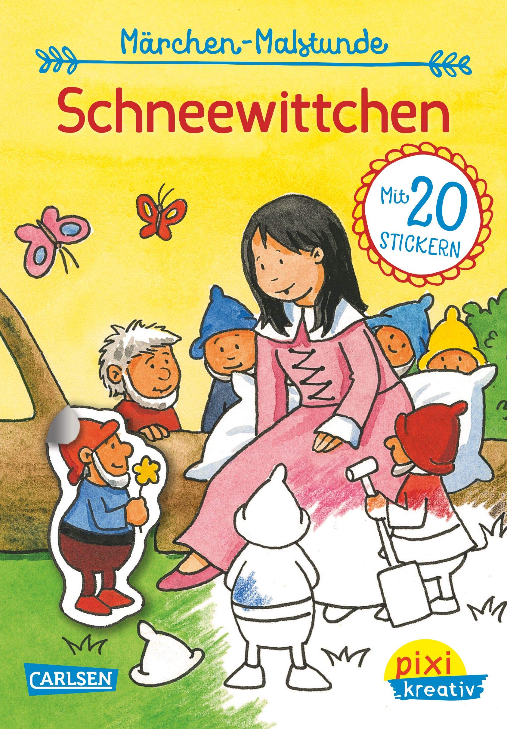 Pixi kreativ 70: Meine Märchen-Malstunde: Schneewittchen: Malbuch mit Stickerbogen Novels & Short Stories