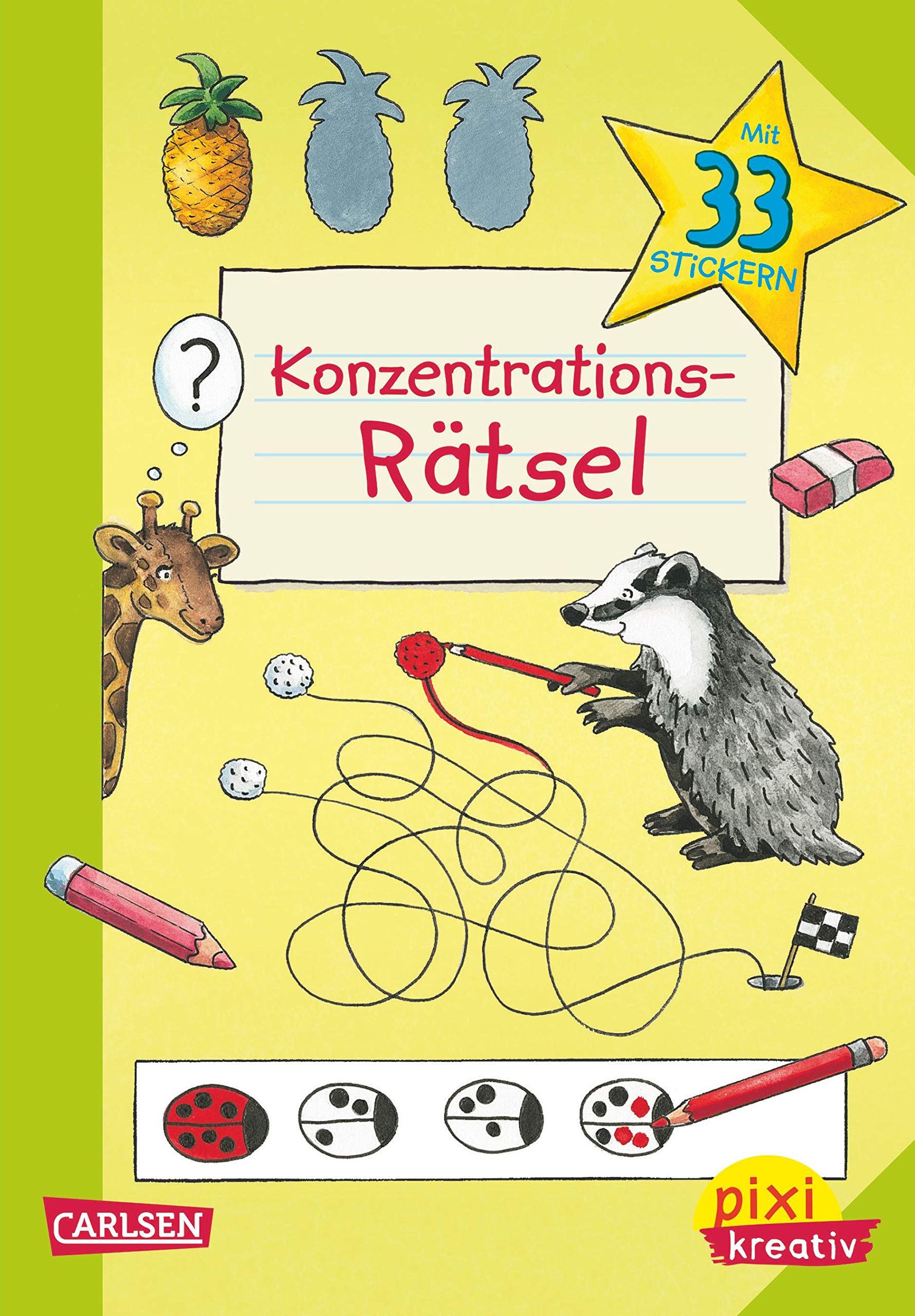 Pixi kreativ Nr. 84: Konzentrations-Rätsel book