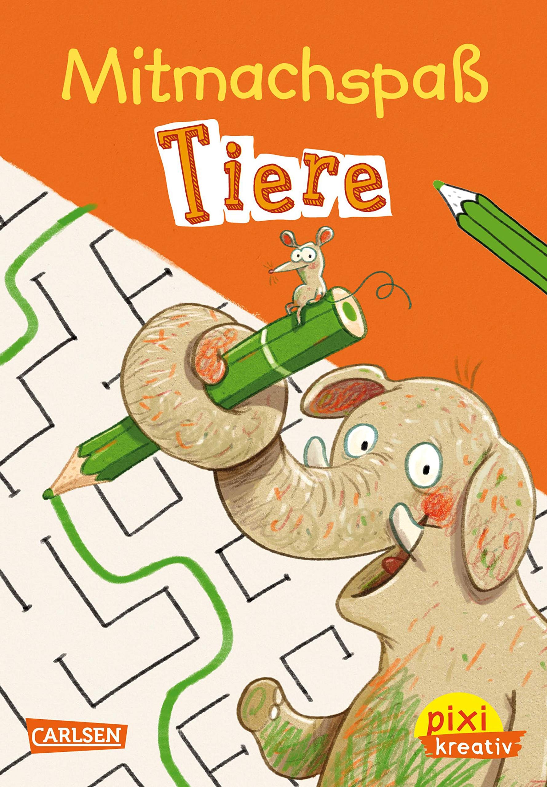 Pixi kreativ 104: Mitmachspaß: Tiere Tiptoi & Games