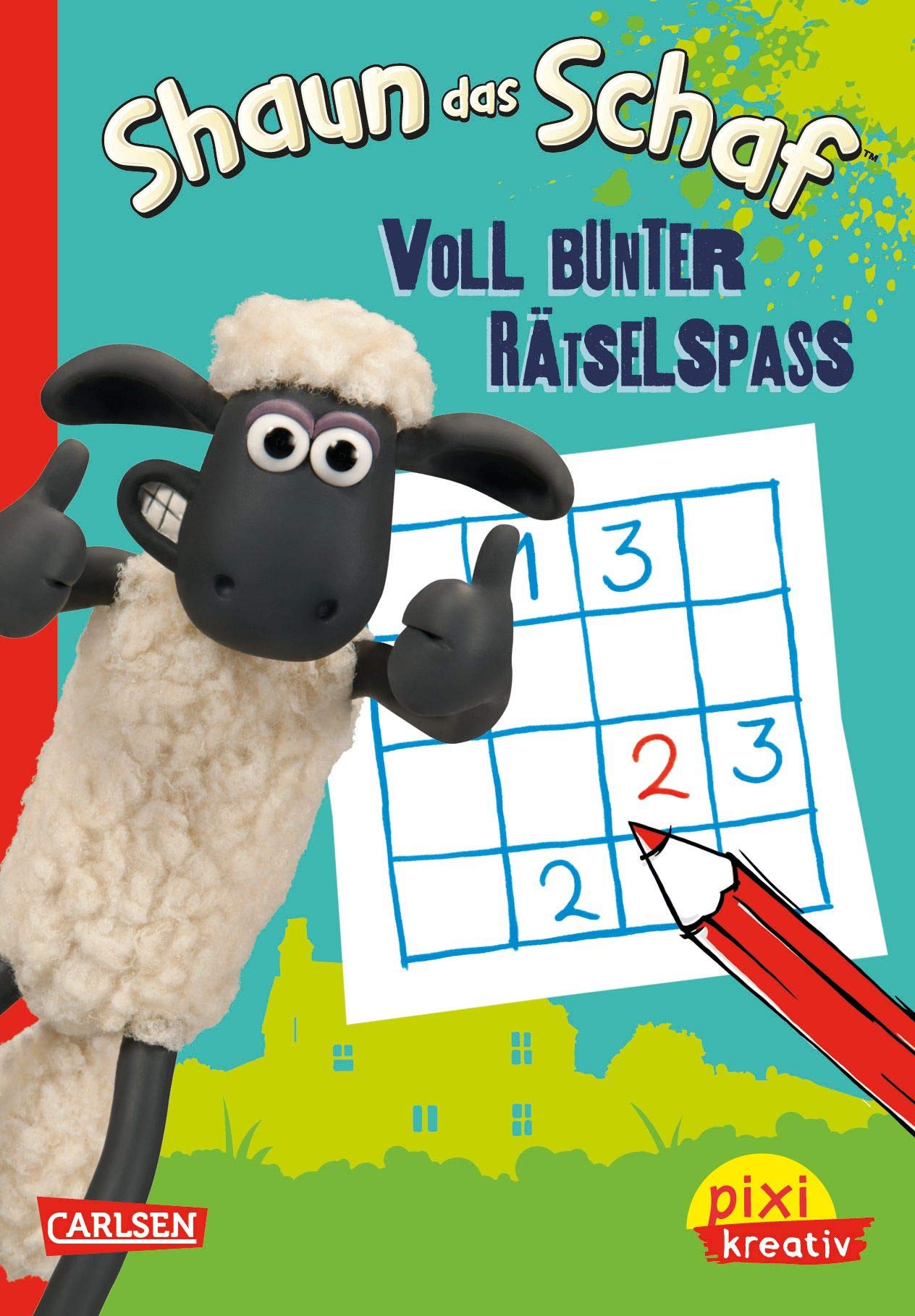 Pixi kreativ 77: Shaun das Schaf: Voll bunter Rätselspaß book