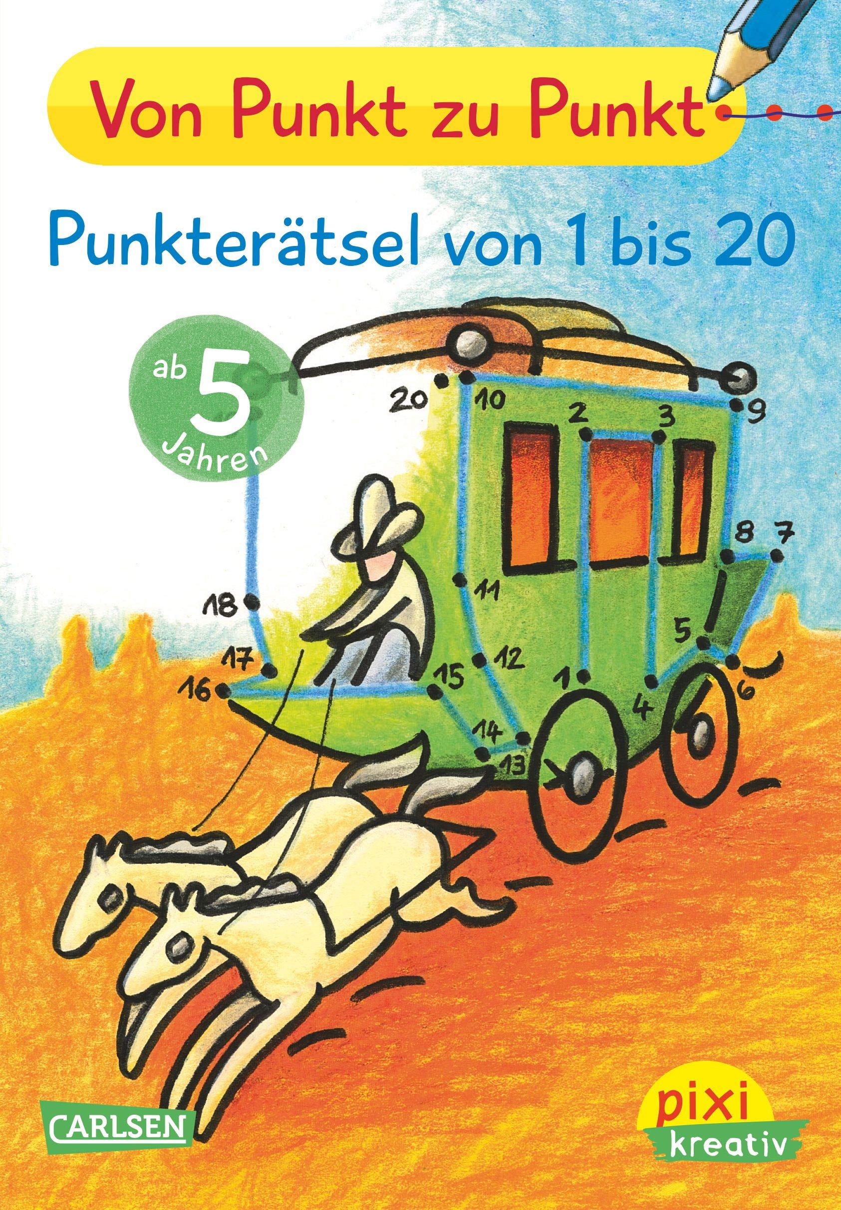Pixi kreativ Nr. 81: Von Punkt zu Punkt: Punkterätsel von 1 bis 20 book