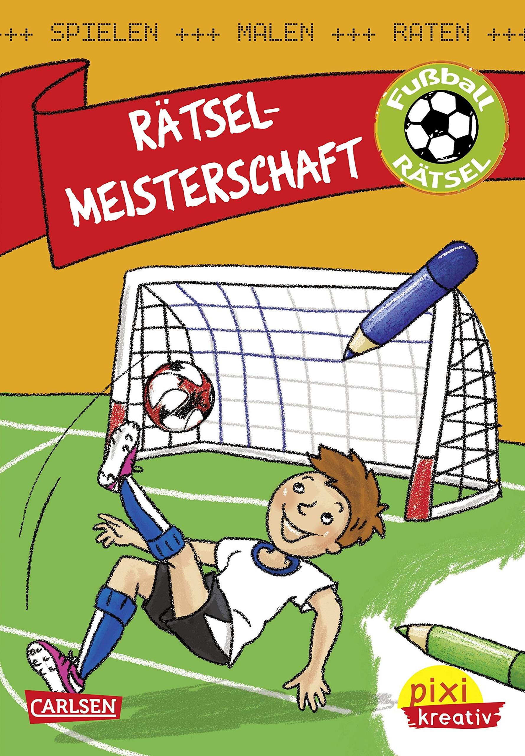 Pixi kreativ 106 Rätsel-Meisterschaft: Spielen, Malen, Raten wie die Weltmeister! book