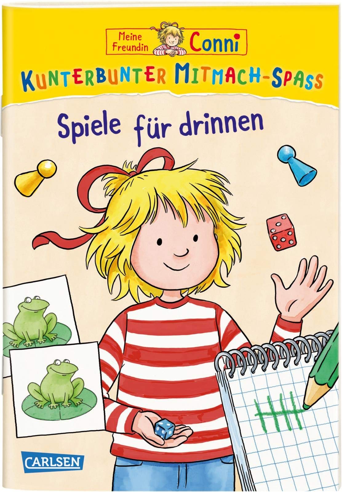 Meine Freundin Conni: Kunterbunter Mitmach-Spaß - Spiele für drinnen book
